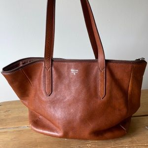 Leather Fossil purse